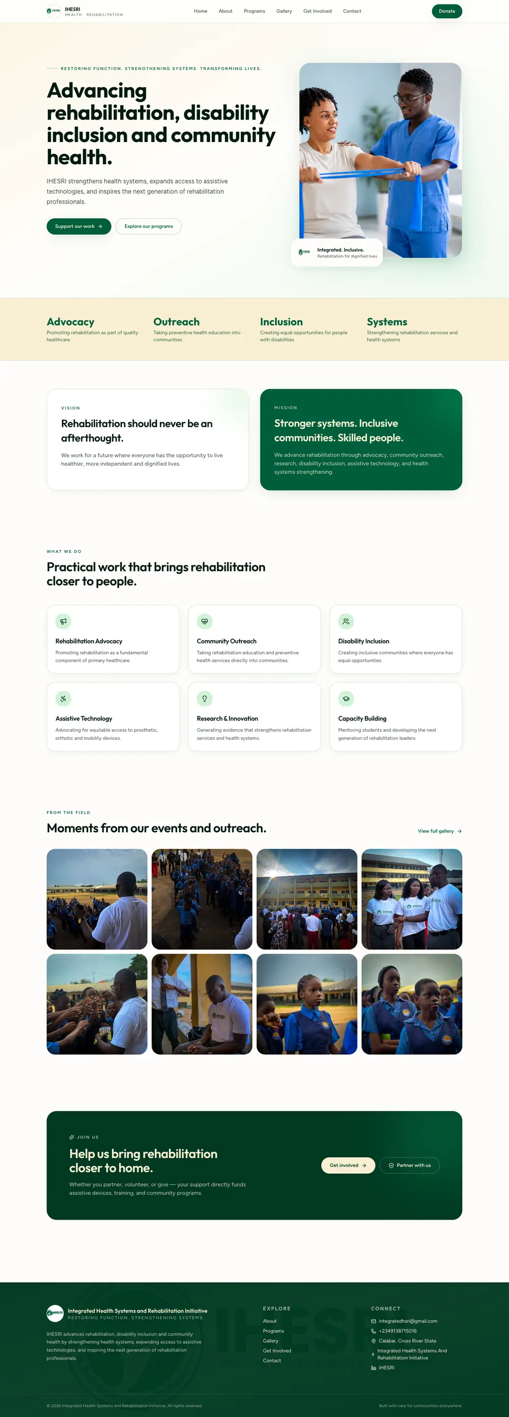 IHESRI website